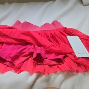 lululemon athletica Pink Bubble Mini Skirt